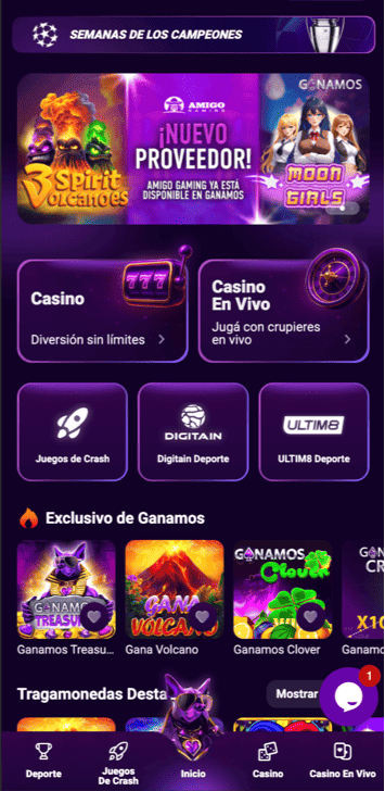 Ganamos Bet Casino